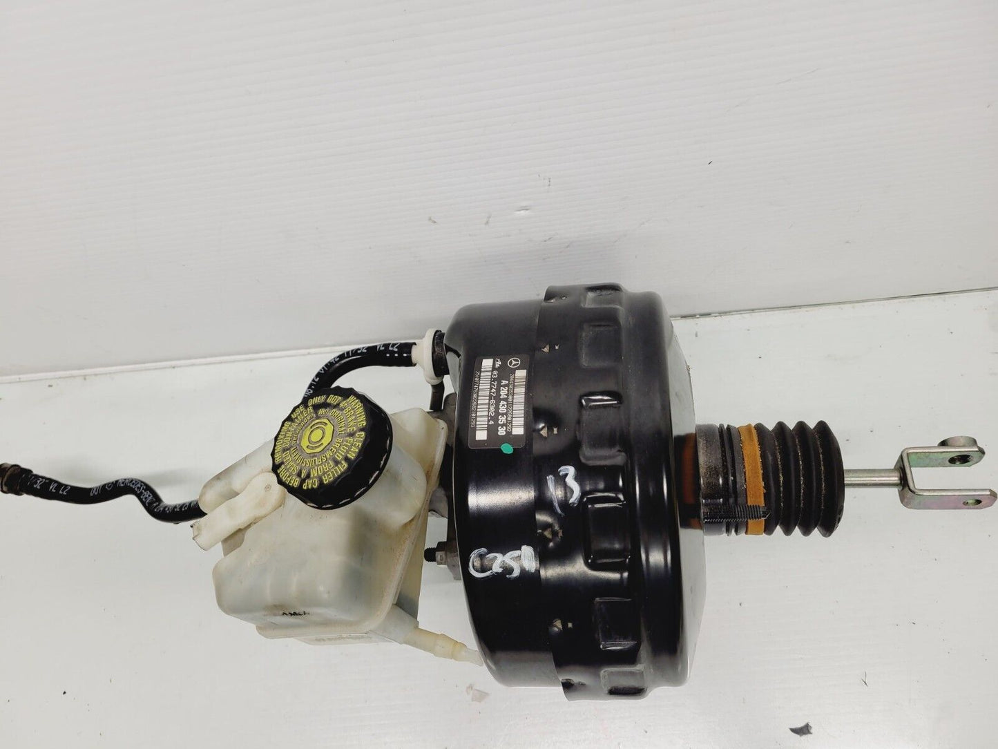 2012-2014 Mercedes C250 C350 Master Cylinder Power Brake Booster OEM A2044303530