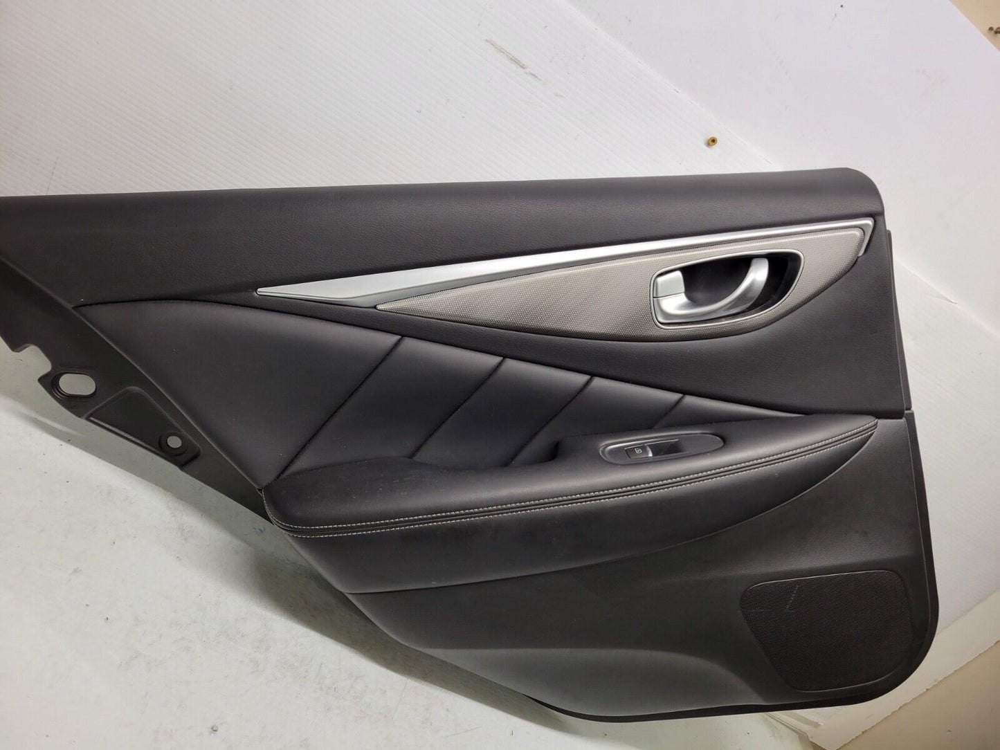 2014-2017 Infiniti Q50 Left Rear Interior Door Trim Panel Cover Oem