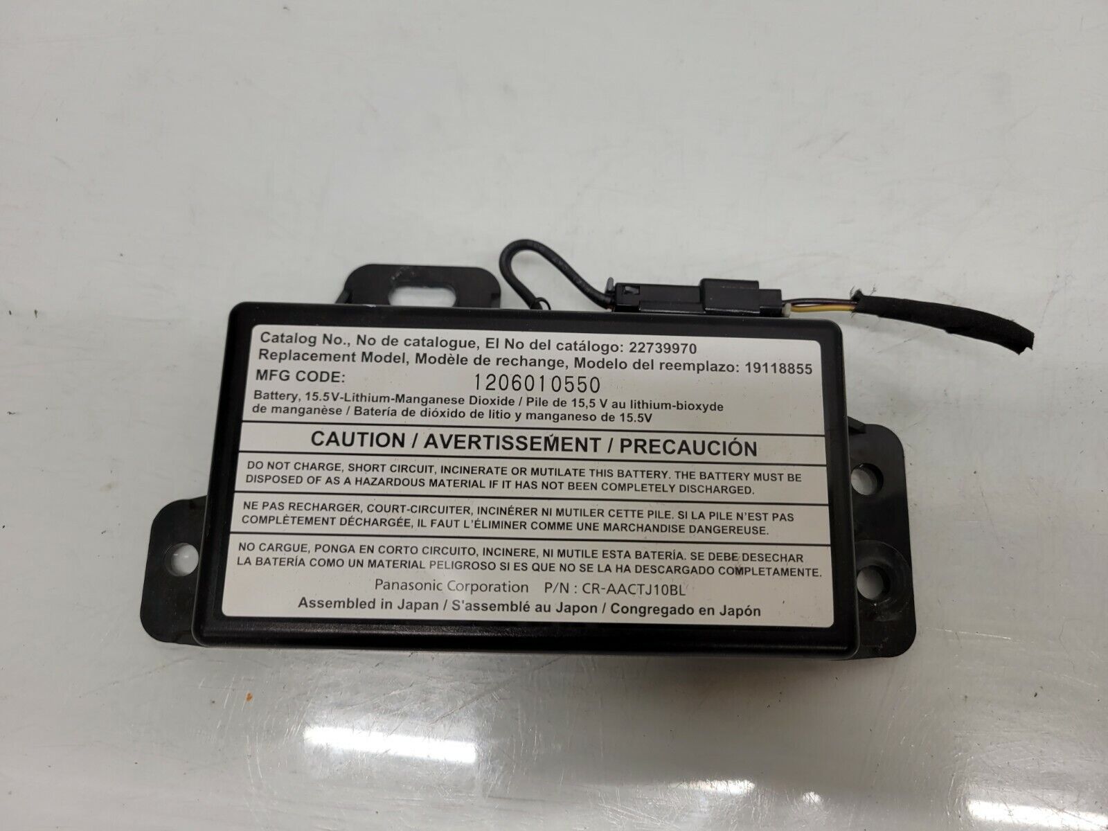 2013-2014 Cadillac Ats Onstar Battery Control Module