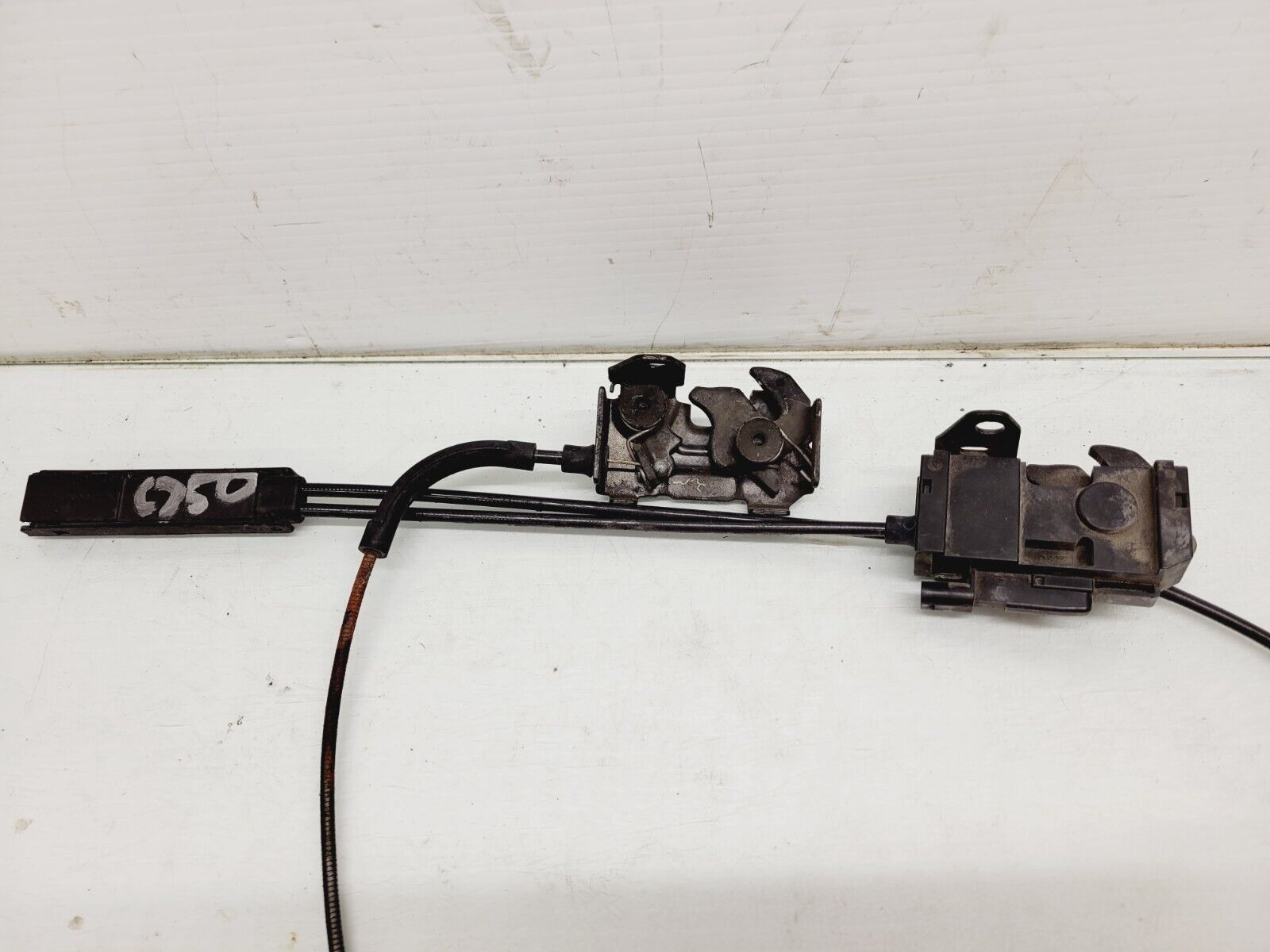 2012-2014 Mercedes C250 C350 Hood Latch Lock w Cable OEM 2048800260