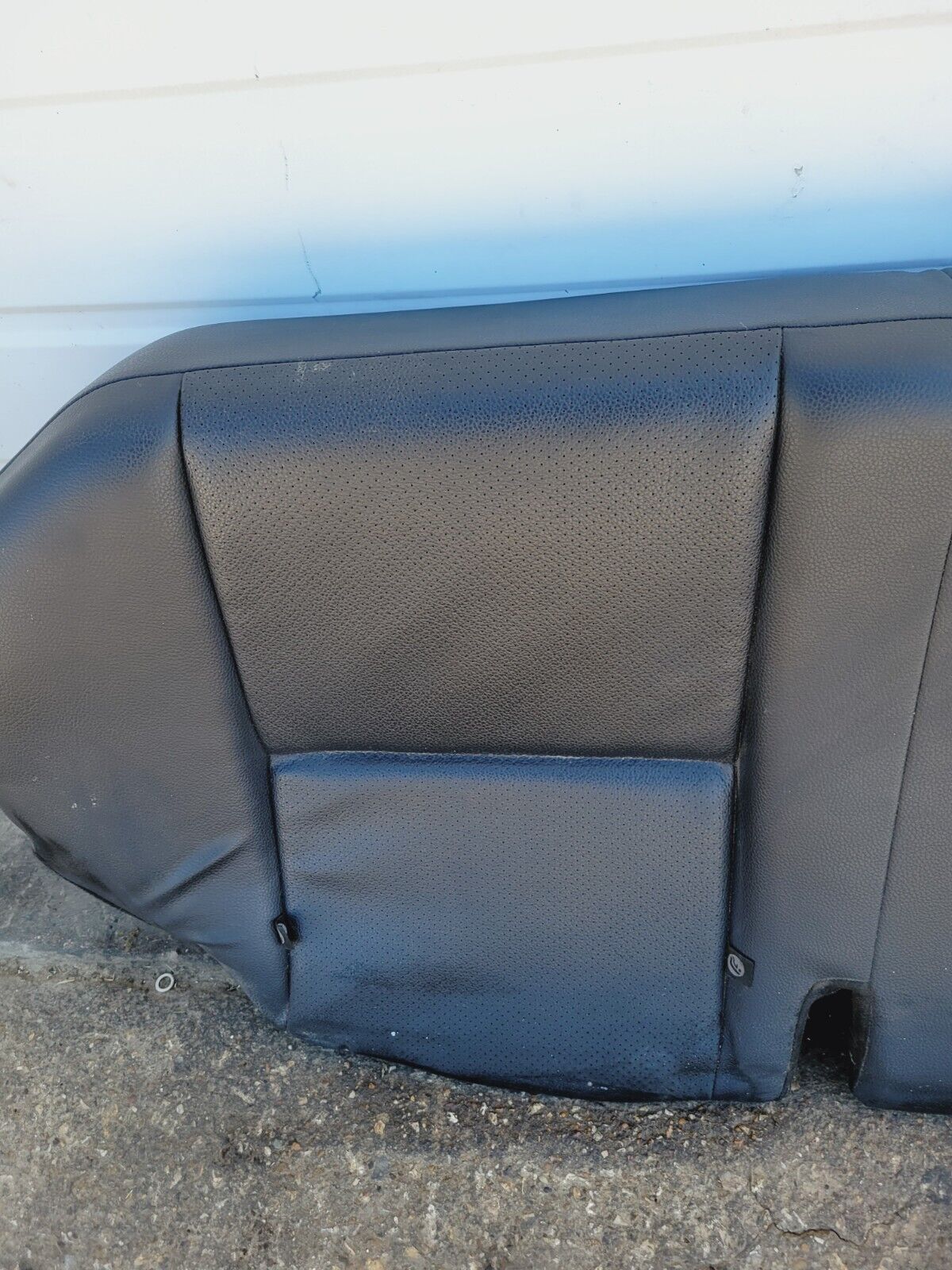 2012-2014 Mercedes C250 C300 C350 Rear Lower Seat Black Sedan