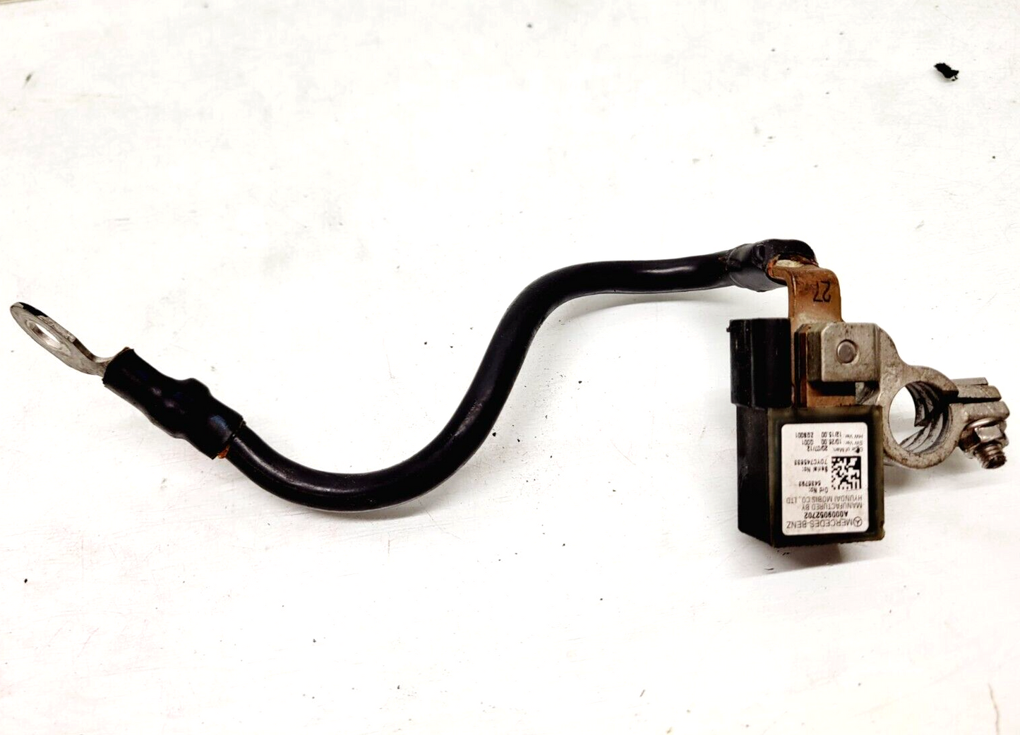 2012-2014 Mercedes C250 C300 C350 Negative Battery Terminal Cable A0009052702