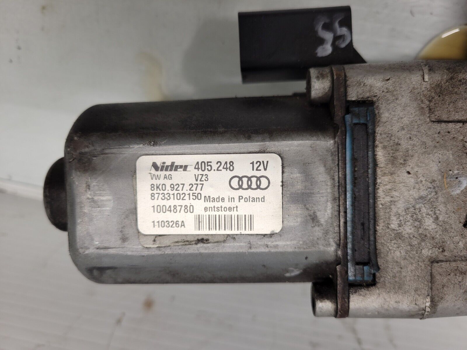 2013-2016 Audi S5 Rear Differential OIL PUMP MOTOR Oem 8k0927277