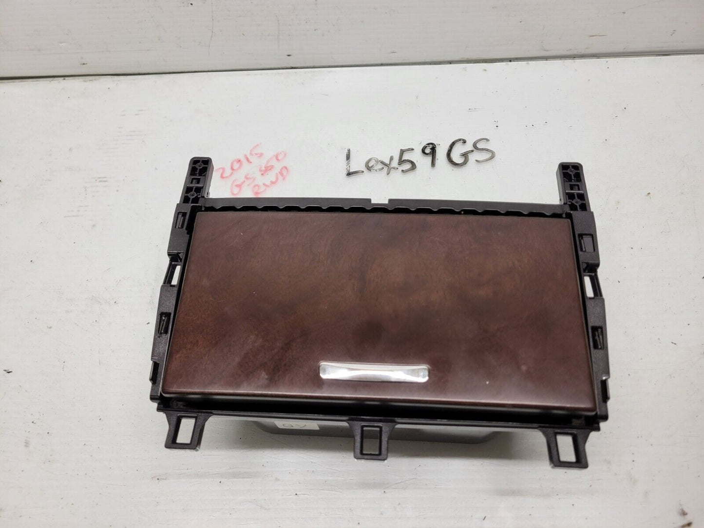 2013-2015 Lexus Gs350 Gs450H Front Center Console Woodgrain Cup Holder Oem