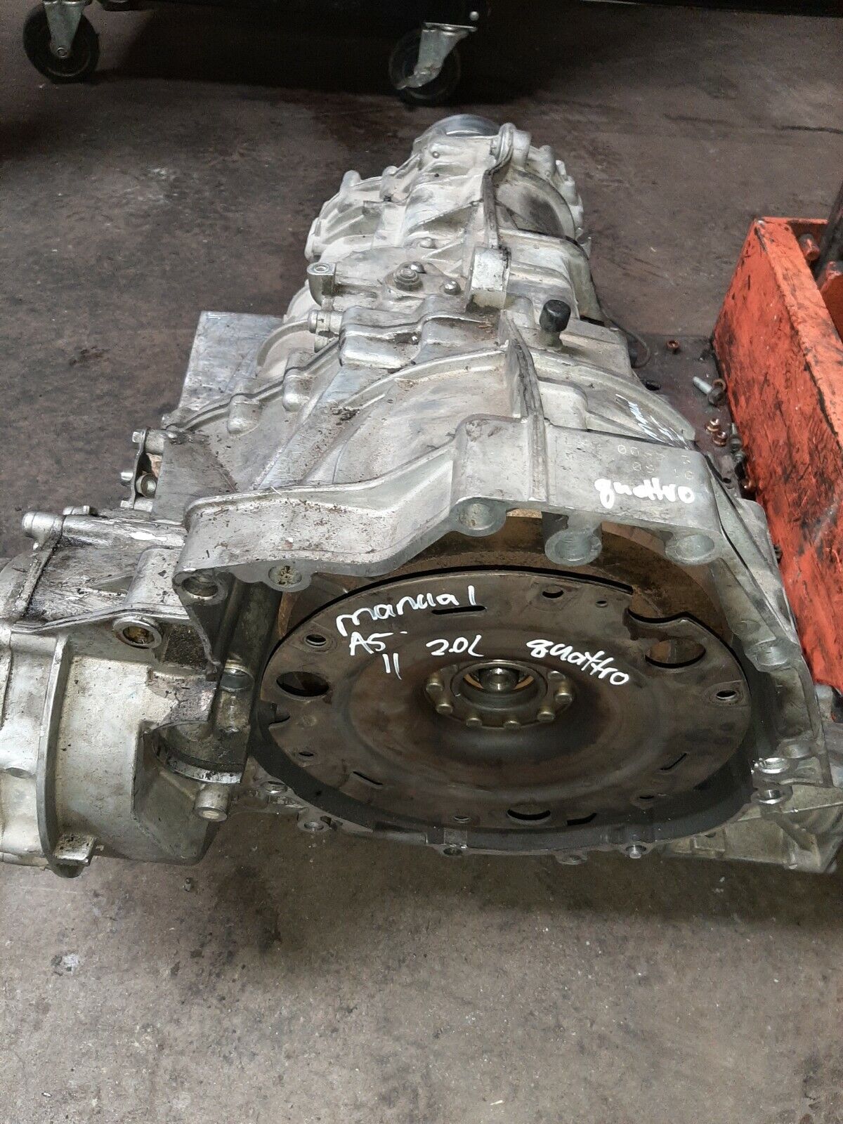 2010-2012 Audi A5 Quattro Awd Manual Transmission Assembly Oem