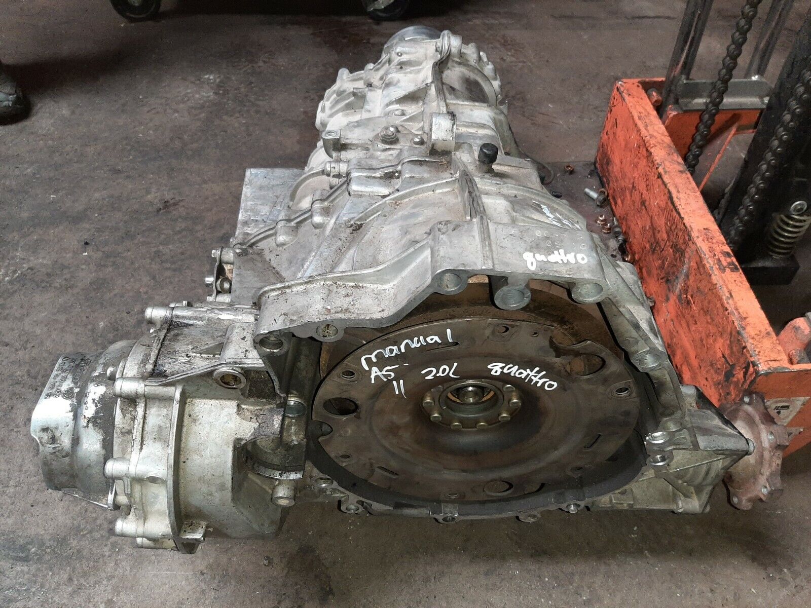 2010-2012 Audi A5 Quattro Awd Manual Transmission Assembly Oem