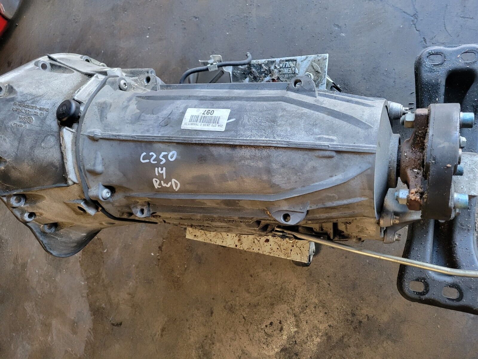 2012-2014 Mercedes C250 Rwd Automatic Transmission Assembly  Complete Oem