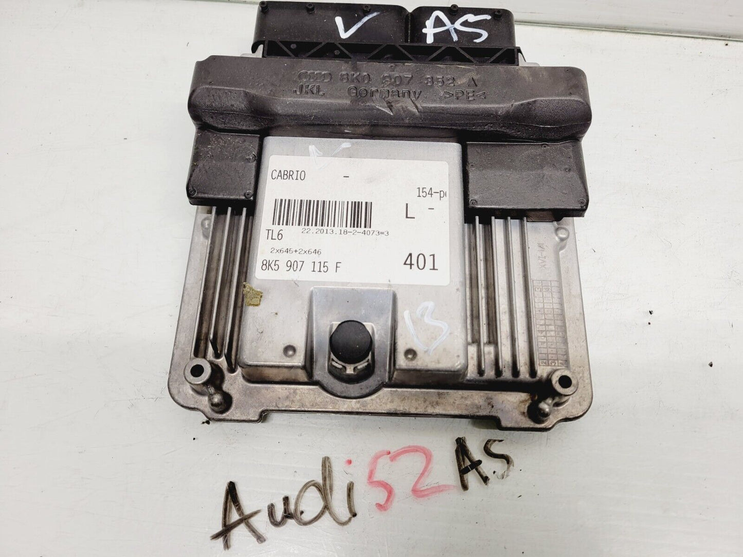 2013-2016 Audi A5 2.0L Ecu Ecm Engine Control Module Oem 8K5907115F