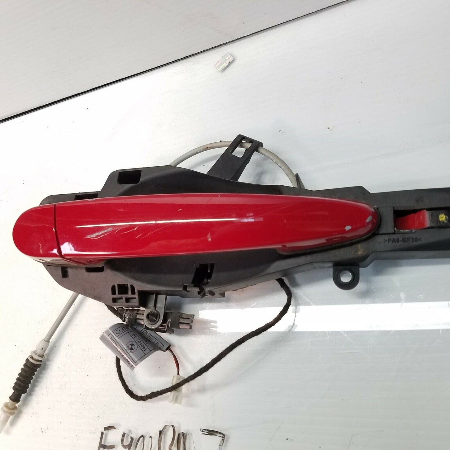 2006-2011 BMW 325I 328I 330I Front Right Side Exterior Door Handle Red Oem