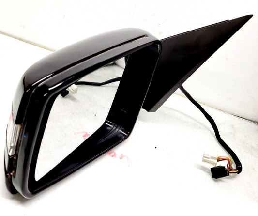 2012-2014 Mercedes C250 C350 C300 Left Driver Mirror Black Sedan