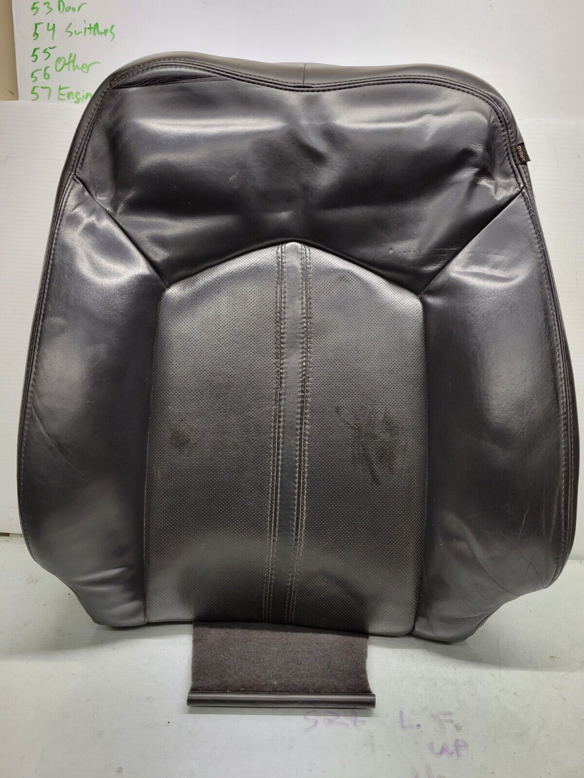 2010-2012 Cadillac Srx Left Front Driver Upper Seat Cushion W Tv Option Oem