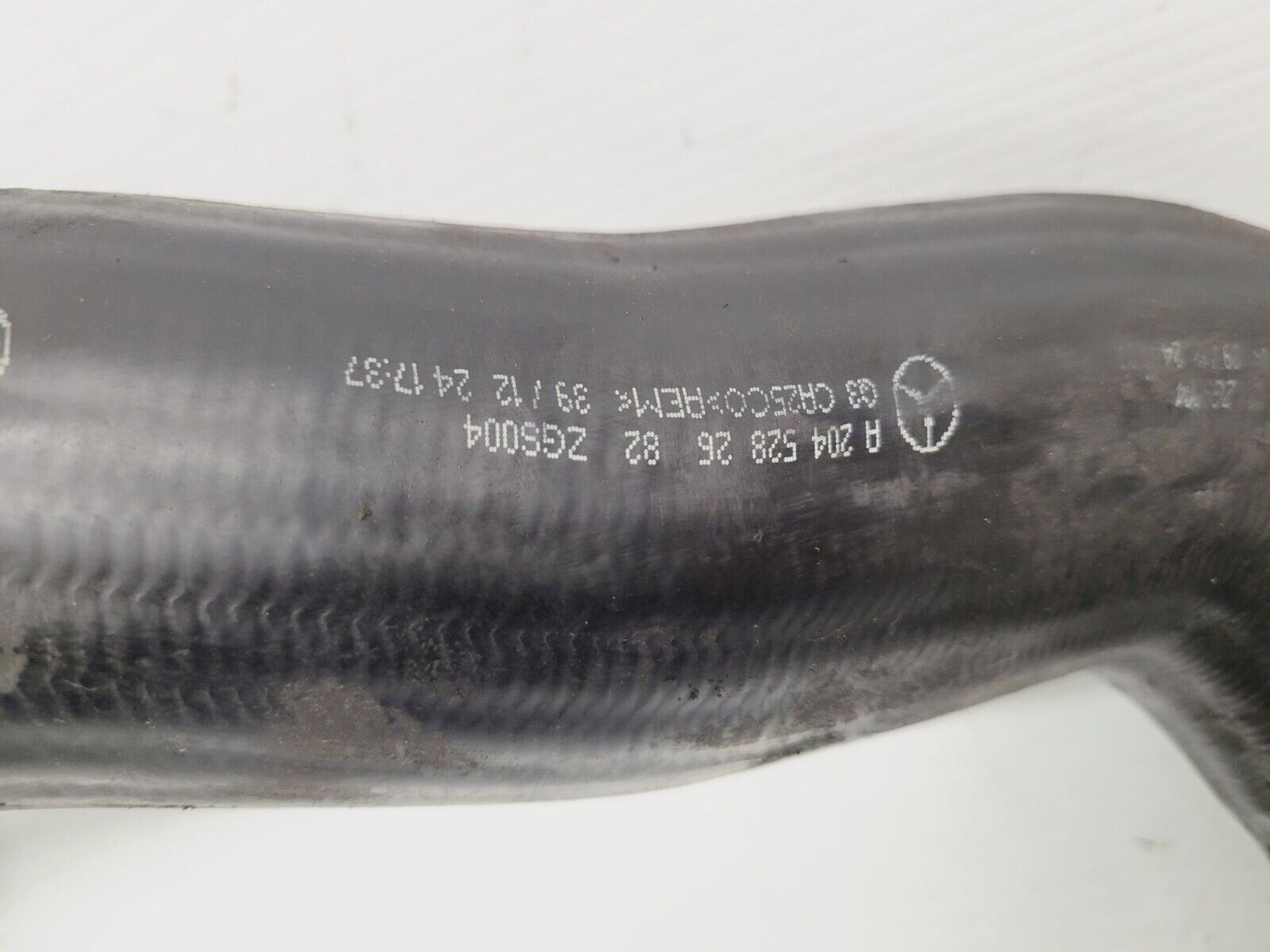 2012-2014 Mercedes C250 1.8L Right Turbo Intercooler Hose OEM A2045282682