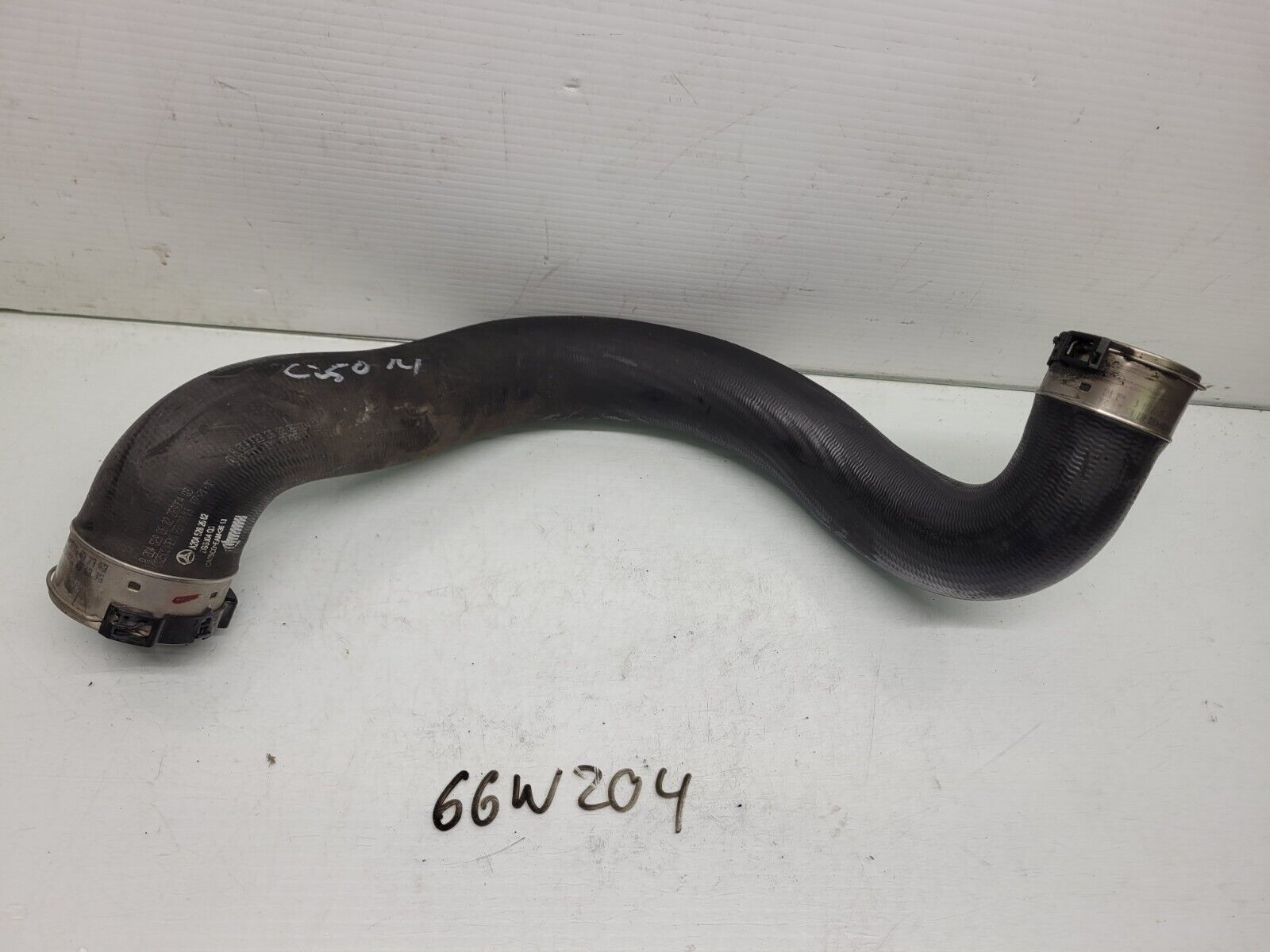 2012-2014 Mercedes C250 Turbo Charger Intercooler Pipe Hose Oem