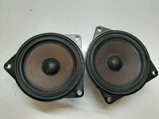 2007-2013 Mini Cooper Clubman Rear Deck Audio Mid-Range Speakers Pair Oem