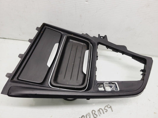 2012-2016 BMW 328I 335I F30 Center Console Cup Holder Panel Cover Bezel Oem