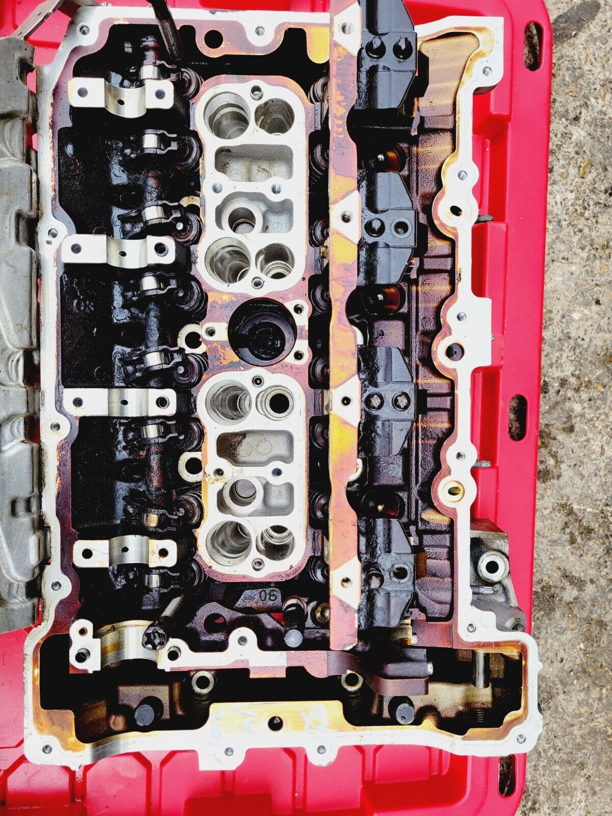 2013-2016 BMW 328I F30 2.0L Engine Motor Cylinder Head 7584313 Oem