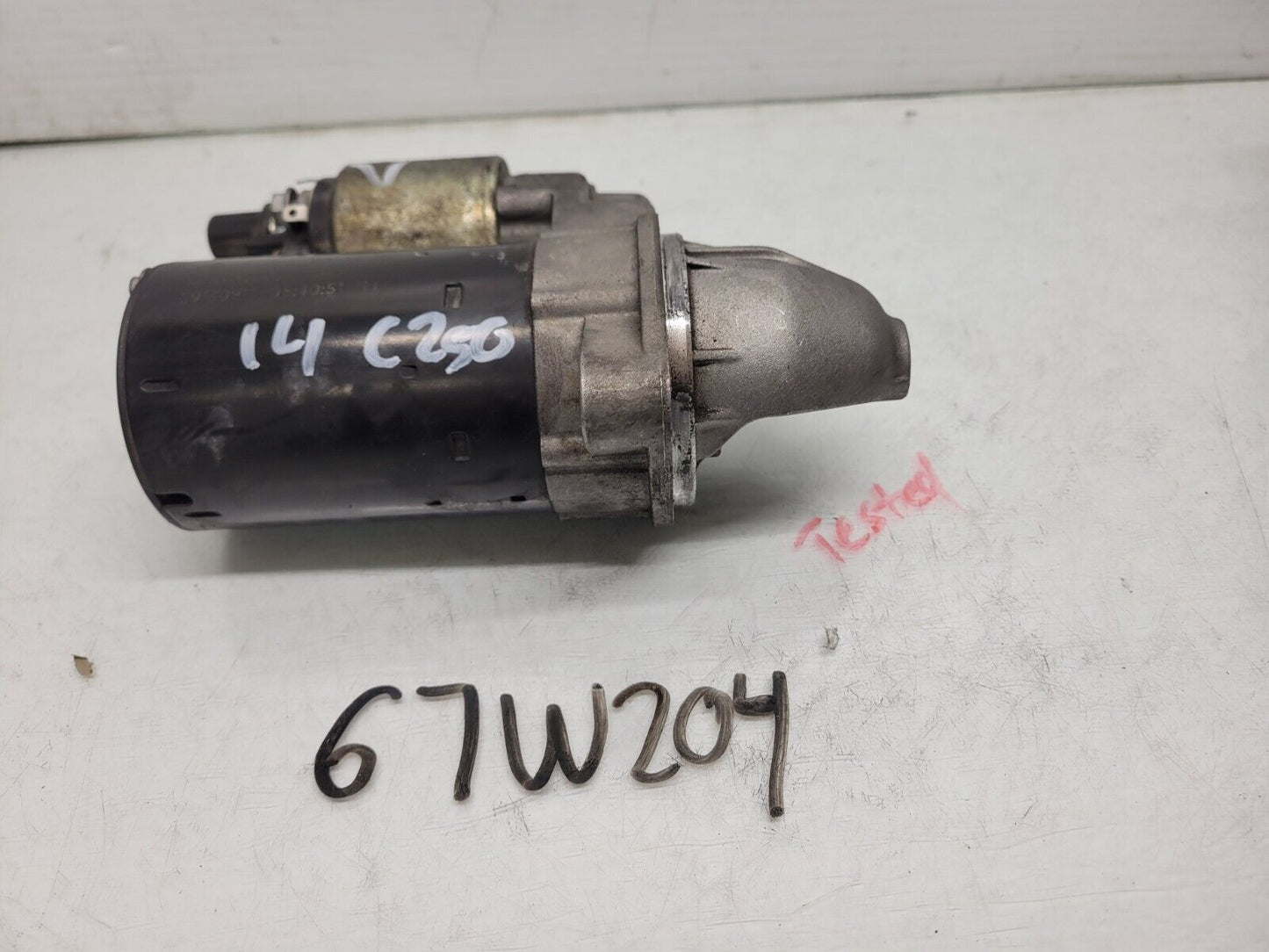 2012-2014 Mercedes C250 1.8L Engine Starter Motor Oem