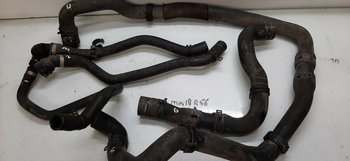 2007-2010 Mini Cooper Base R56 Engine Radiator Water Coolant Hose Hoses