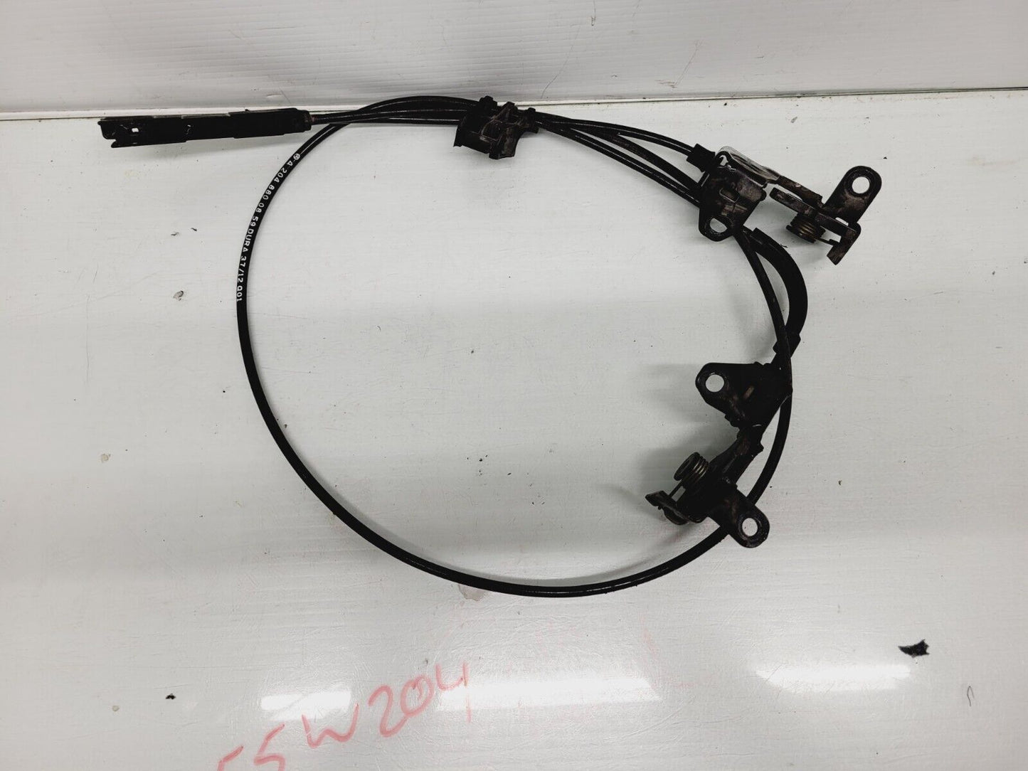 2012-2014 Mercedes C250 C350 Hood Lock Latch w/ Cable OEM A2048800859