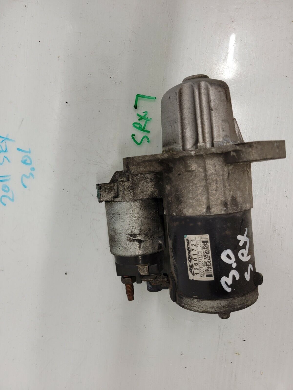 2010-2011 Cadillac Srx 3.0L Engine Starter Motor Oem