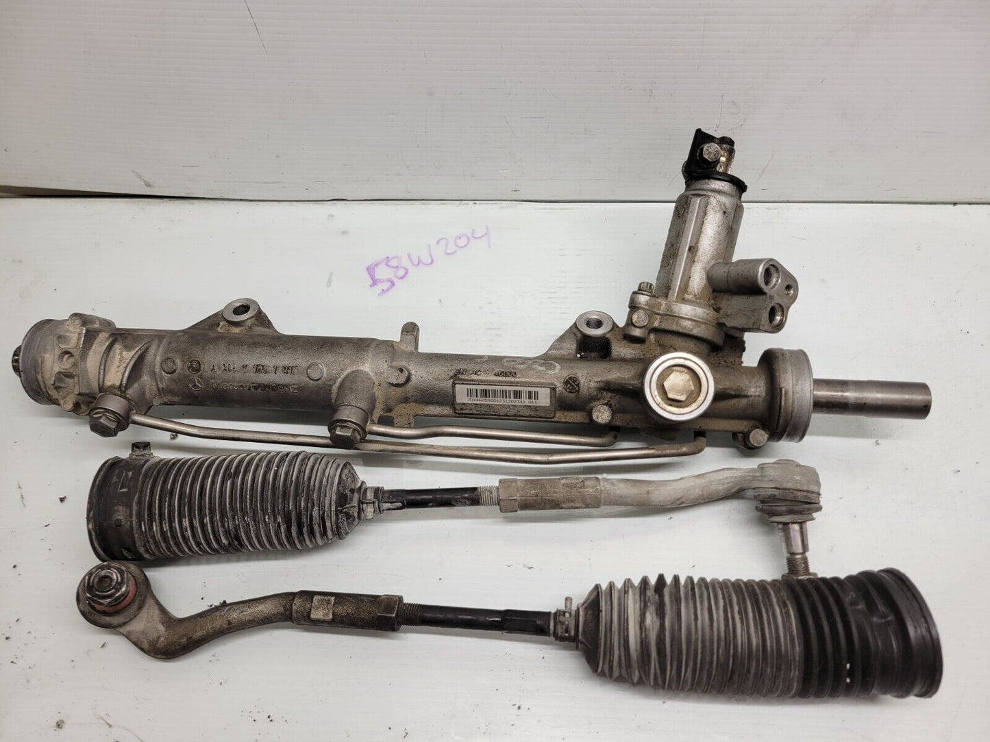 2012-2014 Mercedes C250 Rwd Steering Rack & Pinion Oem