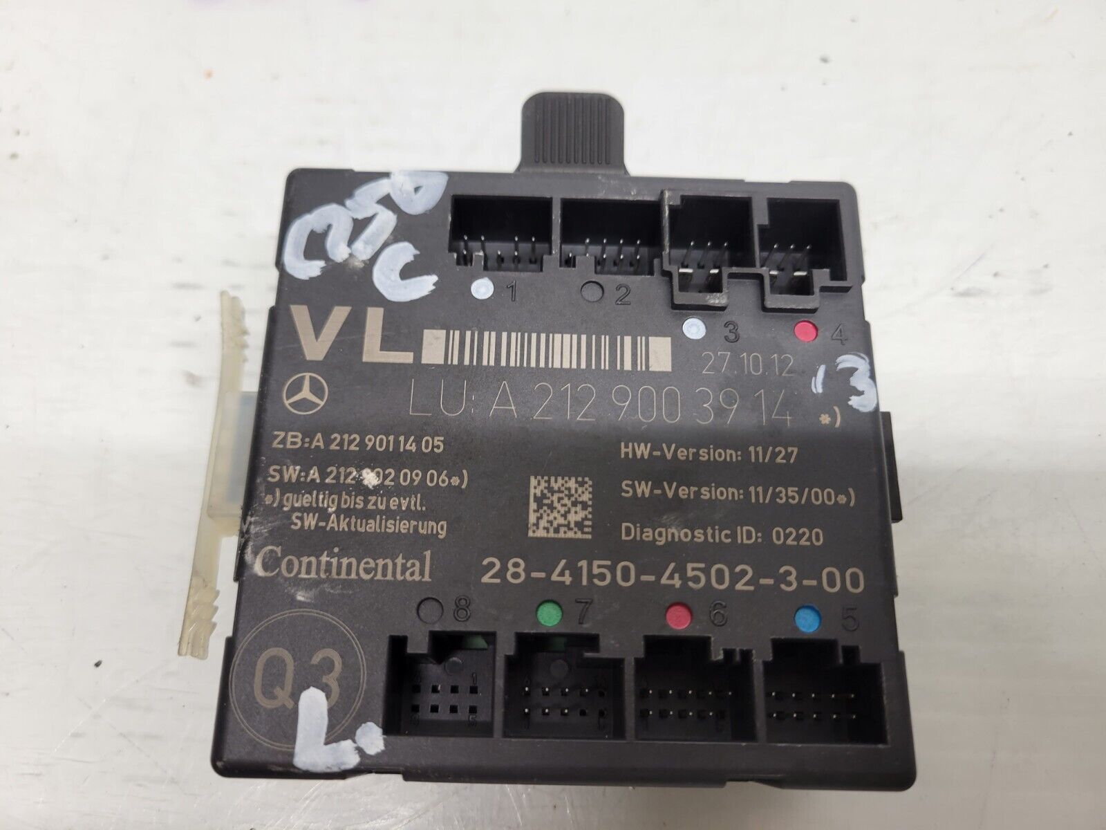 2008-2014 Mercedes C250 C350 Coupe Left Front Door Control Module Oem