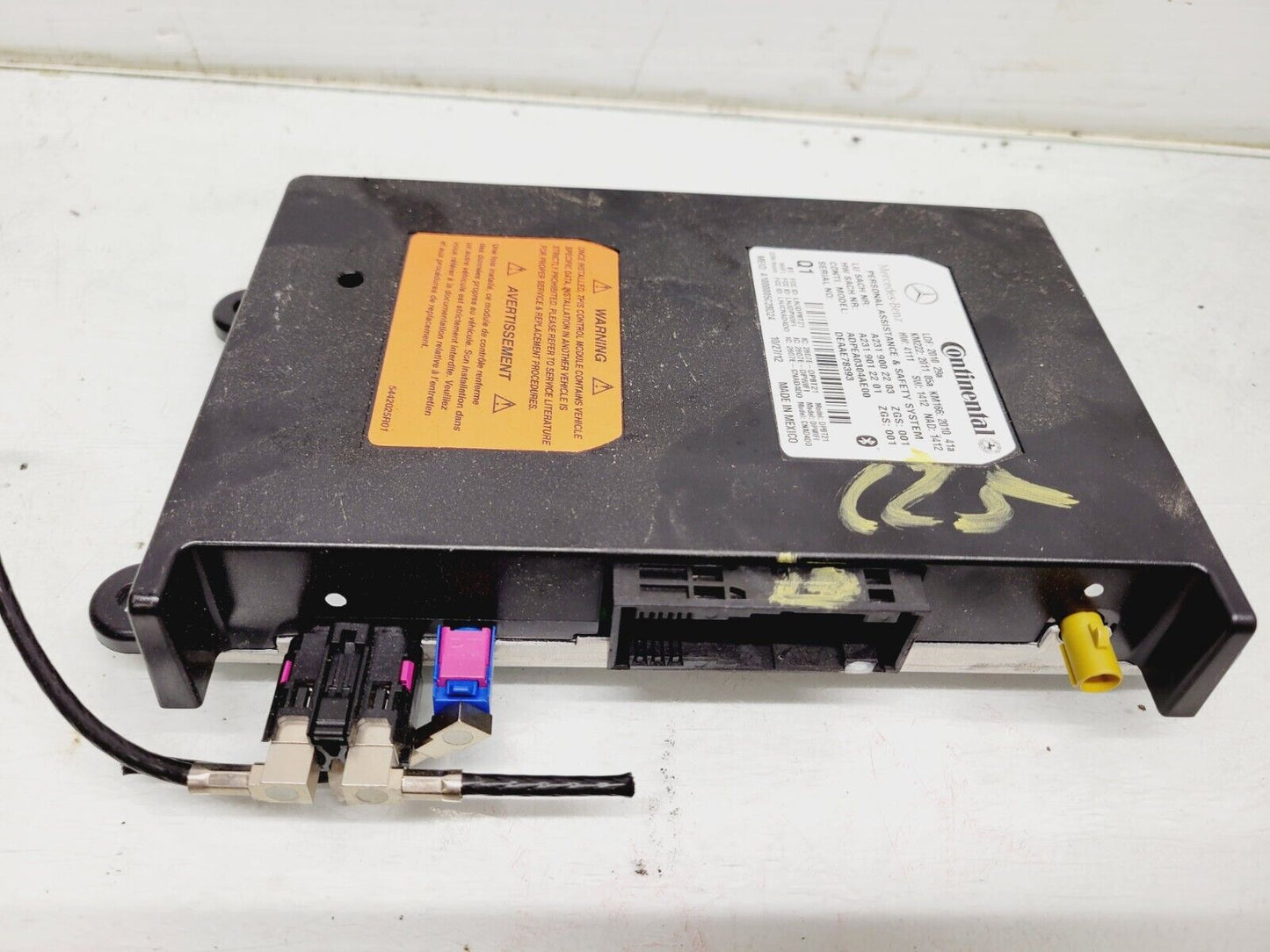 2012-2014 Mercedes C250 C350 C300 Voice Communication Control Module 2319002203