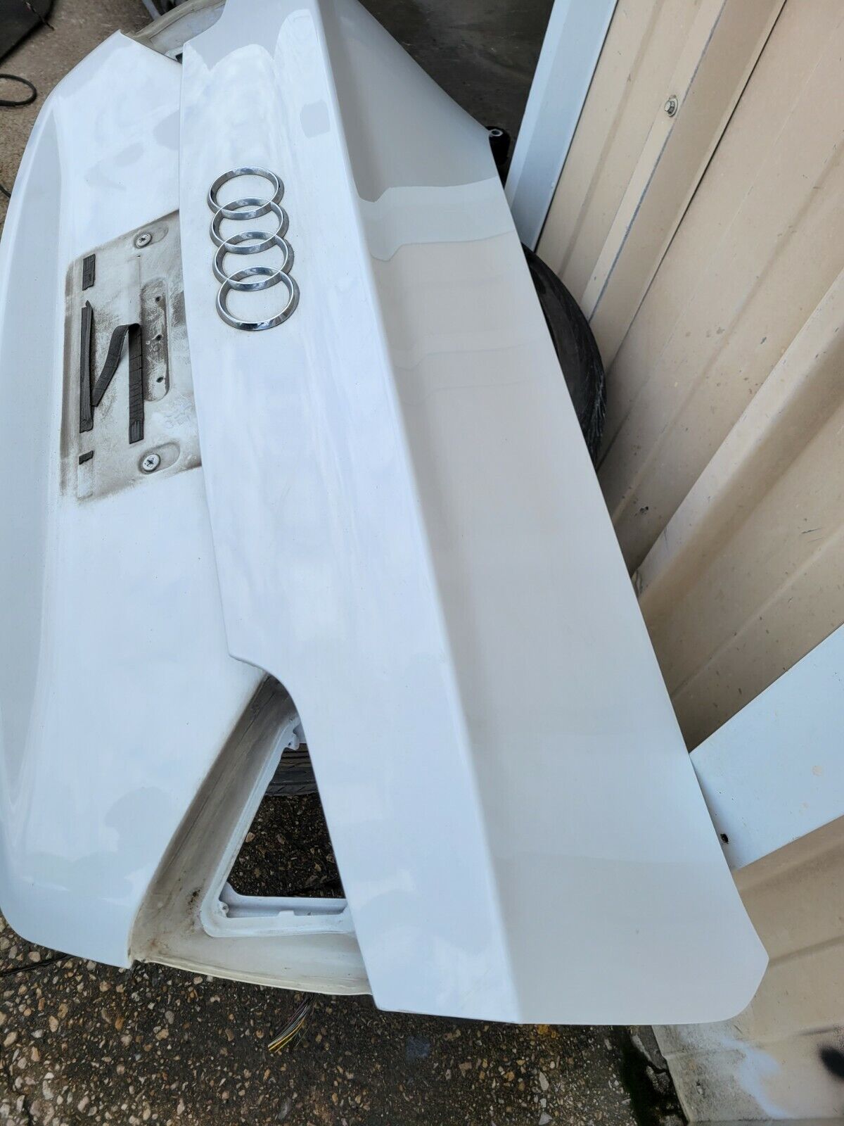 2008-2012 Audi A5 Rear Trunk Lid Oem No Shipping Local Tx