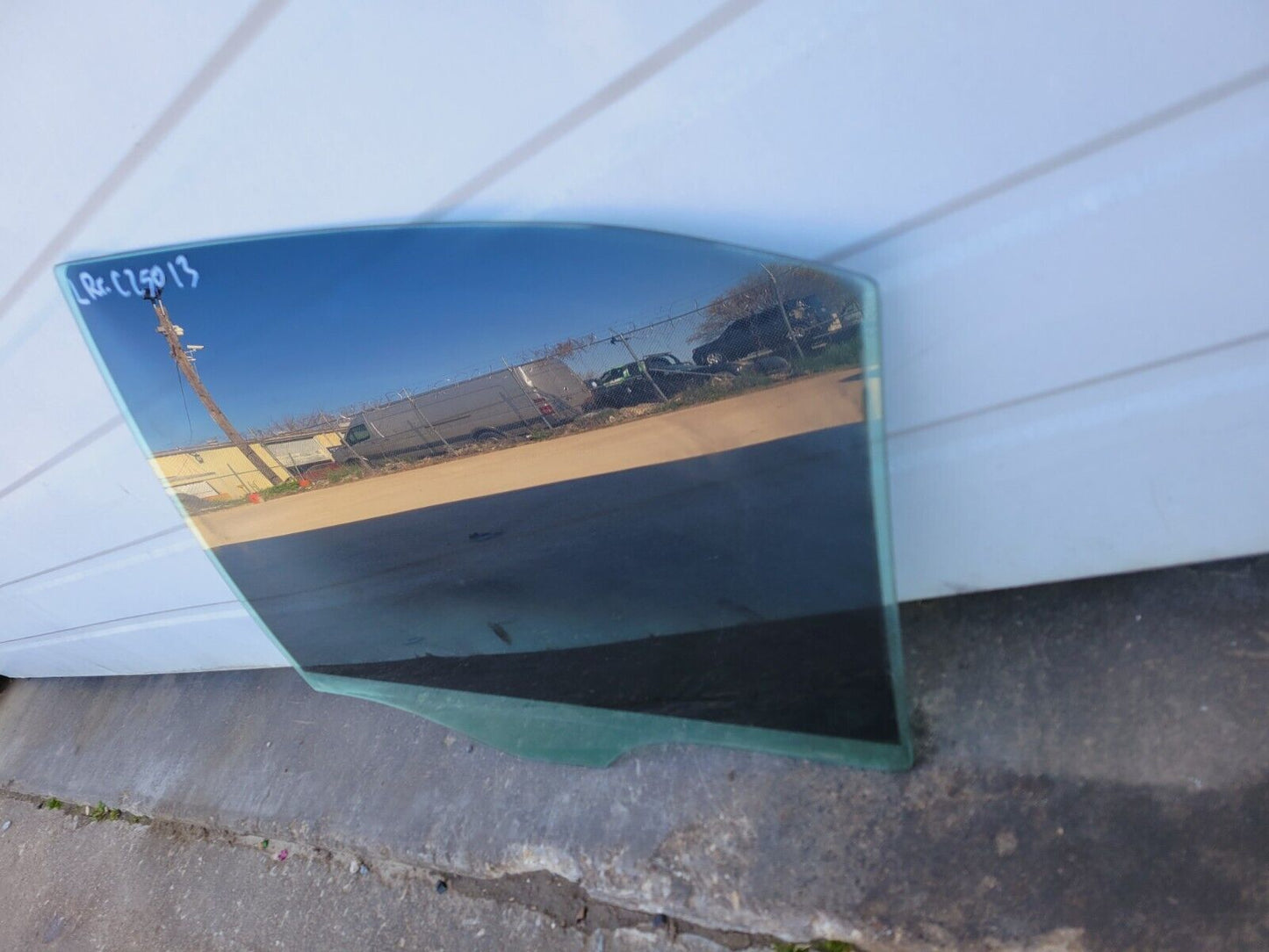 2012-2014 Mercedes C250 C350 Left Rear Door Window Glass OEM 43R-00083