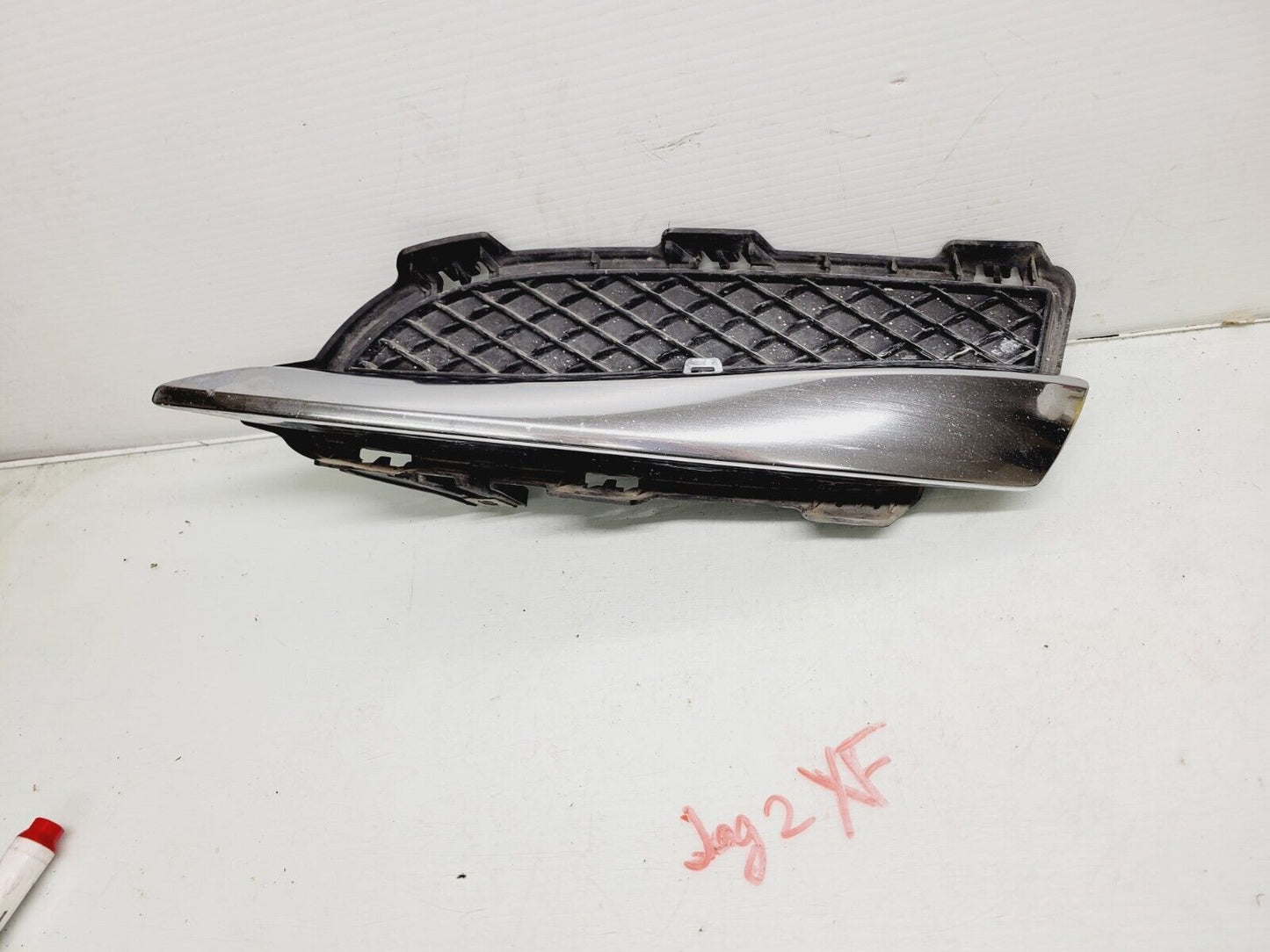 2012-2015 Jaguar Xf Left Lower Grill Chrome Molding Cx23-15K233