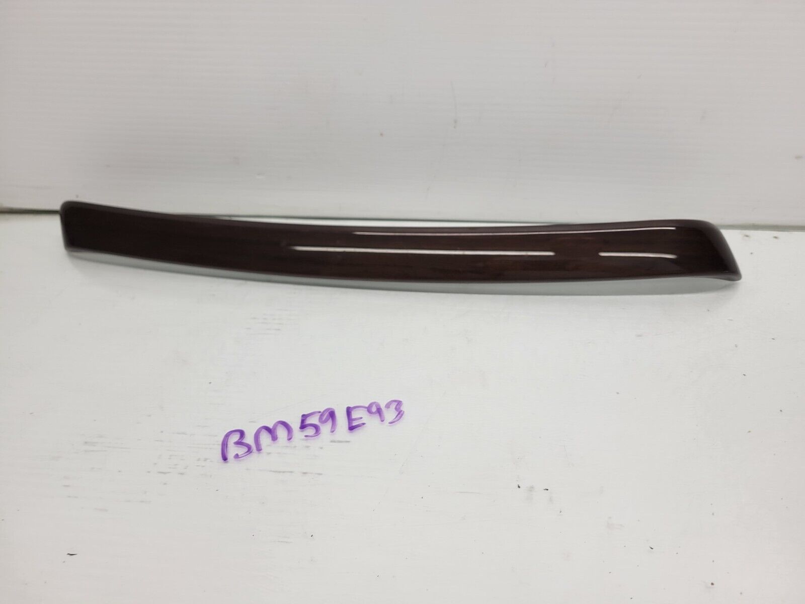 2007-2013 BMW 328I 335I Left Rear Wood Trim Panel Molding Oem