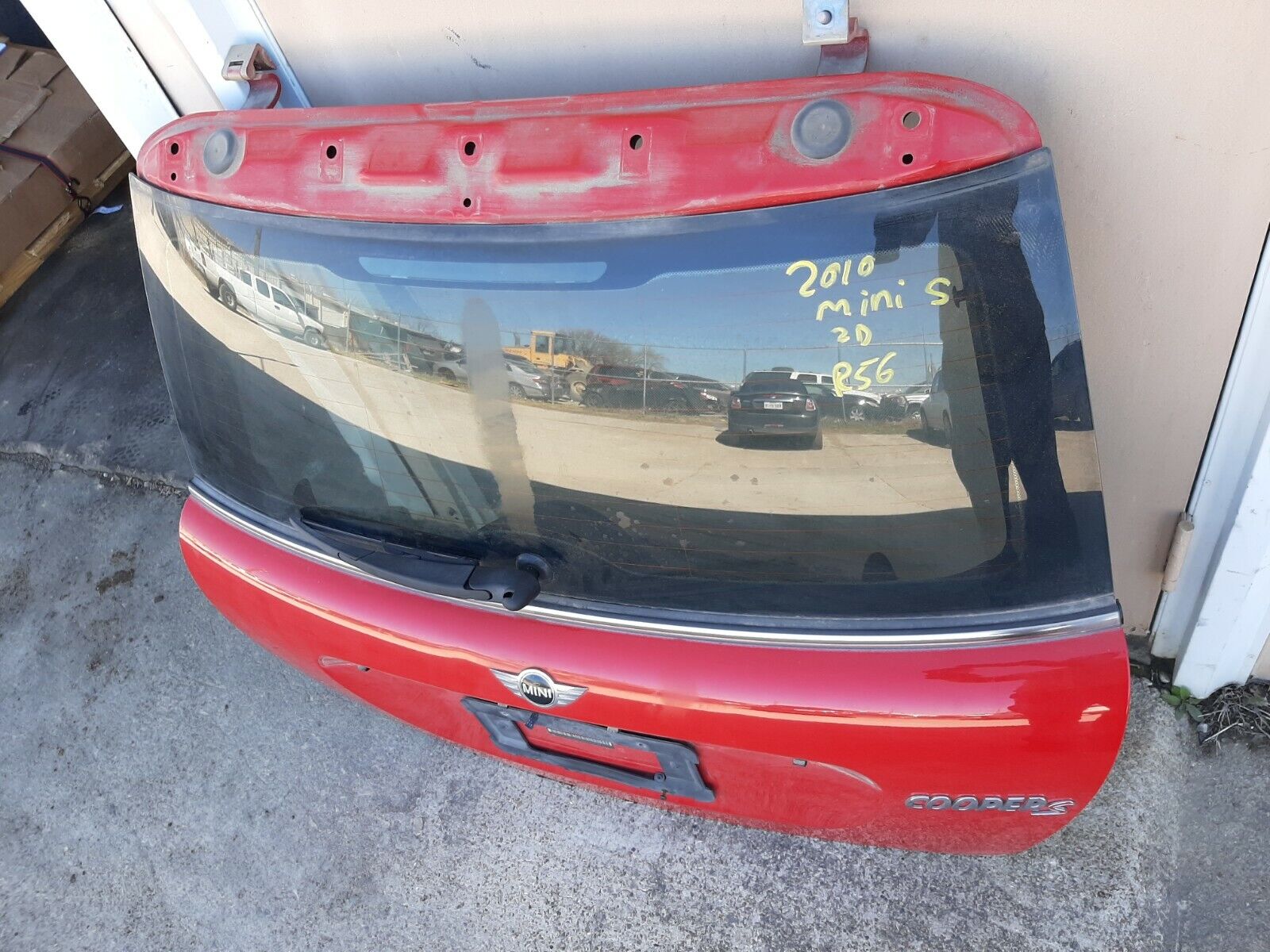 2007-2013 Mini Cooper Rear Trunk Tailgate Liftgate Lid Cover Oem No Shipping Loc