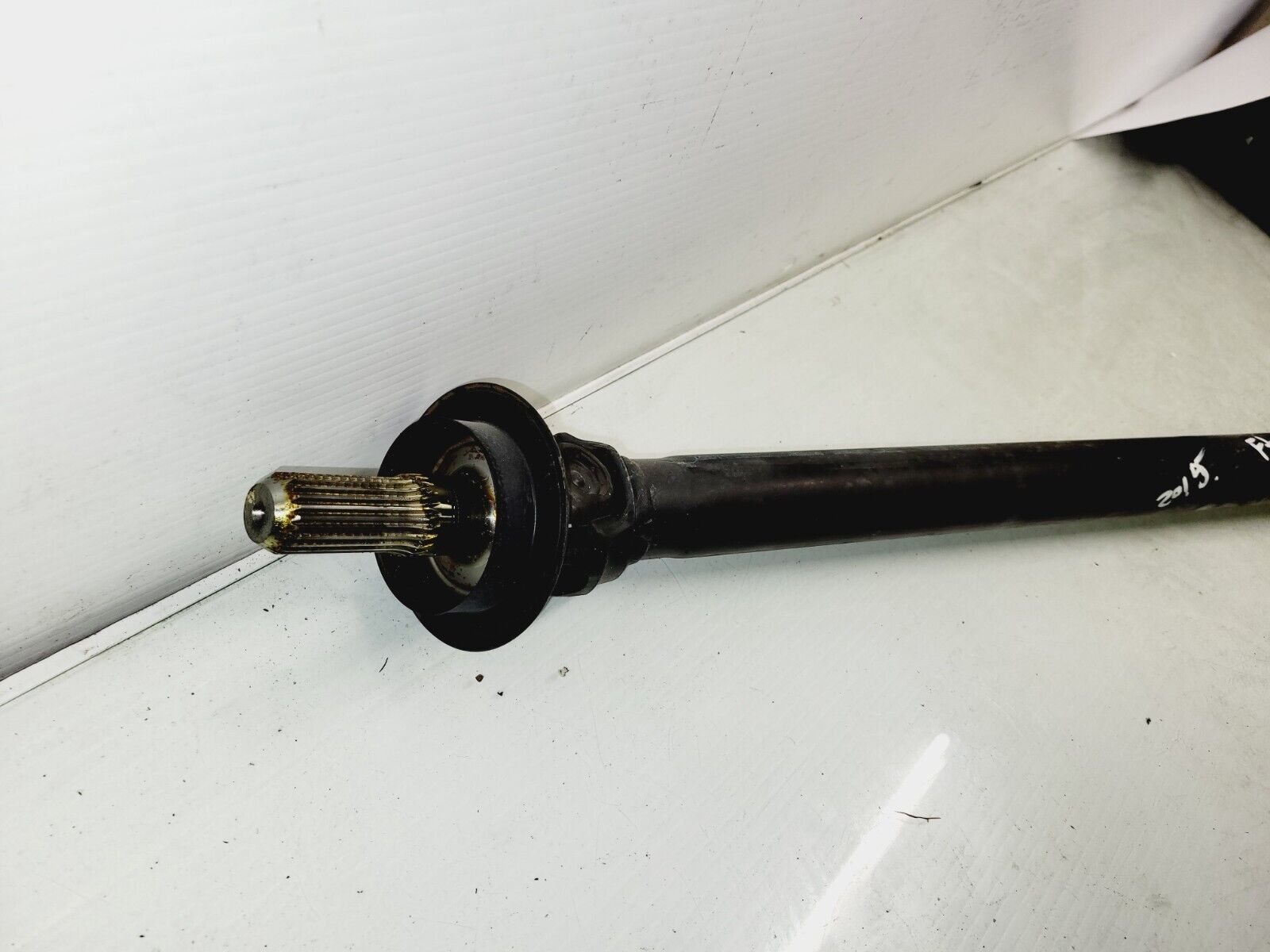 2014-2015 Infiniti Q60 3.7L Awd Front Drive Shaft Oem