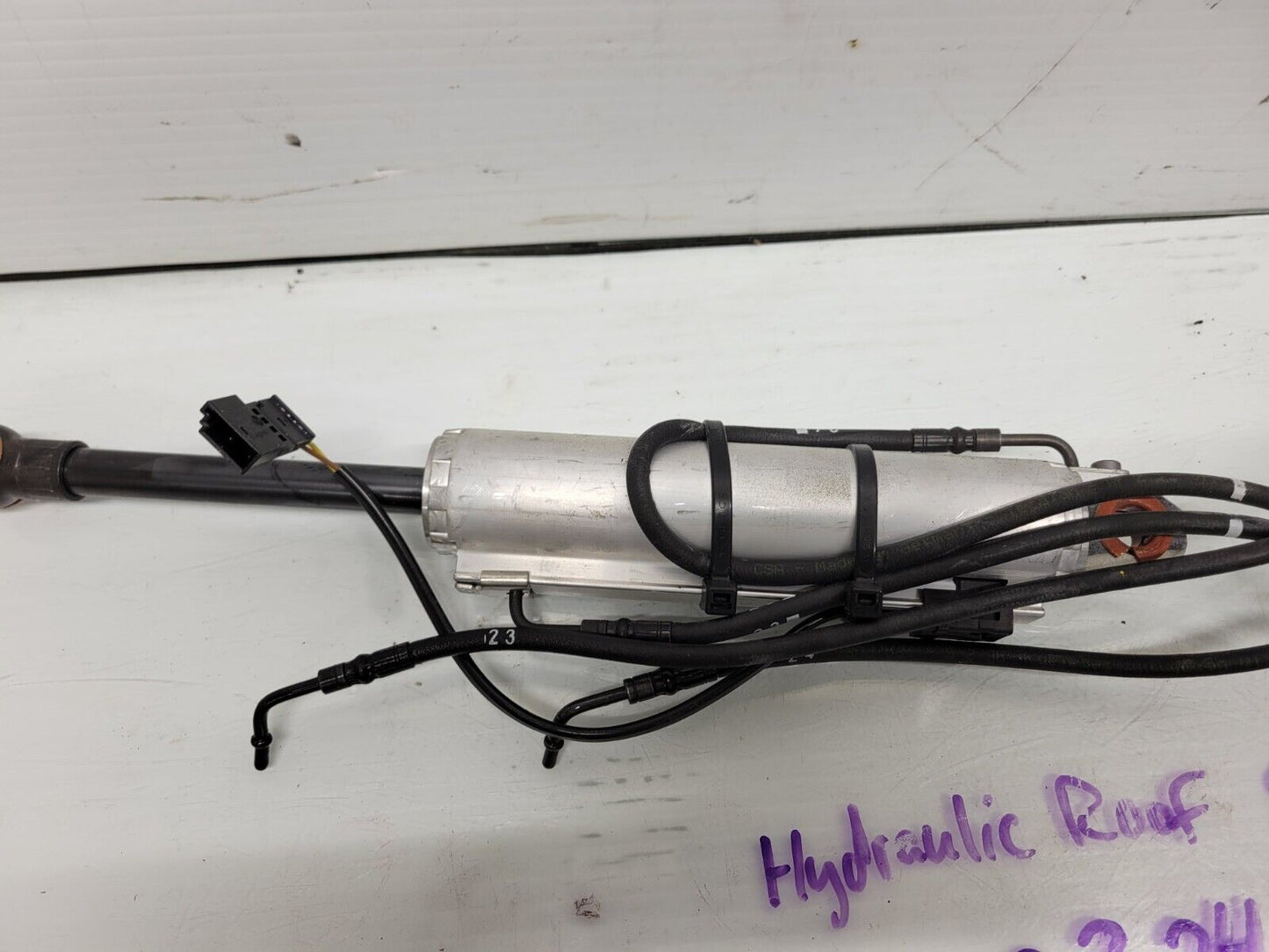 2007-2013 BMW 328I 335I Convertible Hydraulic Roof Cylinder Hoses 23 24 Oem