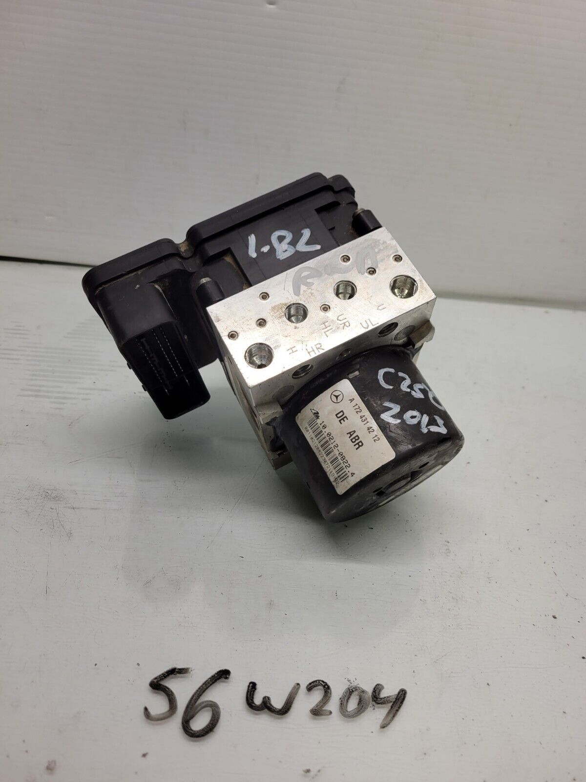 2012-2014 Mercedes C250 Rwd 1.8L Abs Anti Lock Pump Brake Module Oem