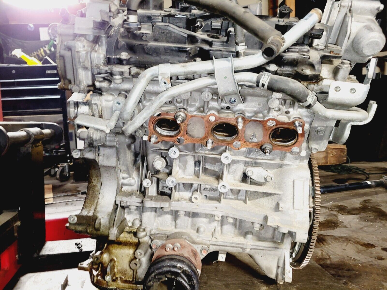 2014-2015 Infiniti Q60 3.7L Awd Engine Motor