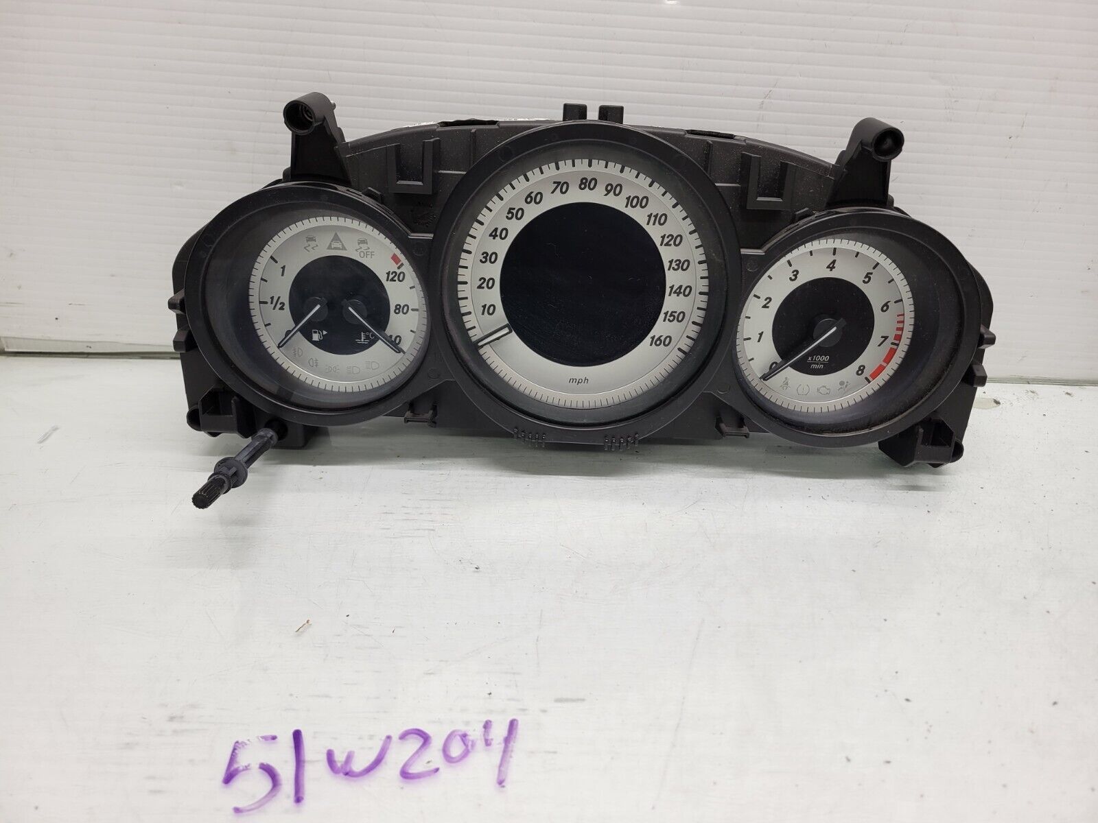 2012-2014 Mercedes C250 C300 Instrument Cluster Speedometer Oem