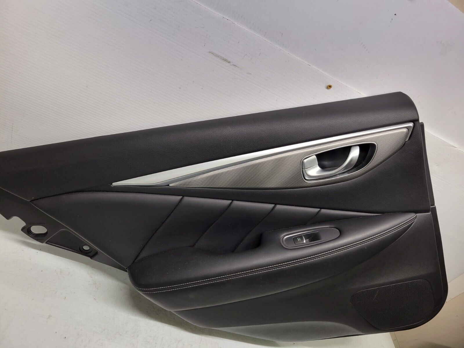 2014-2017 Infiniti Q50 Left Rear Interior Door Trim Panel Cover Oem