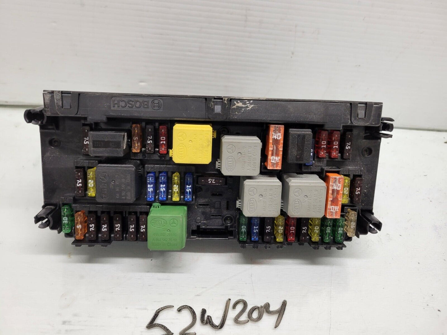 2012-2014 Mercedes C250 C350 Coupe Front Relay Fuse Box Sam Module Oem