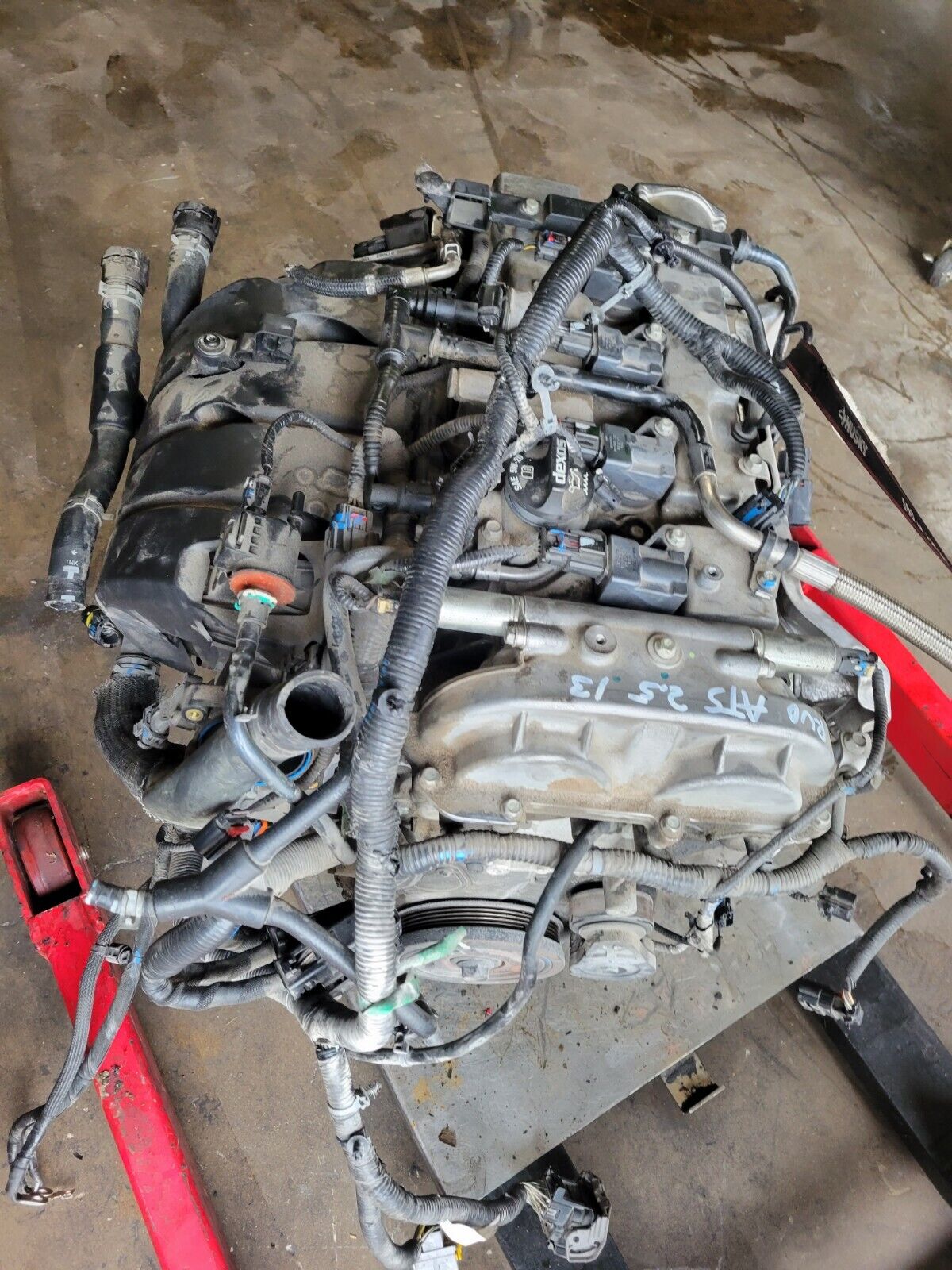 2013-2015 Cadillac Ats 2.5L Rwd Complete Engine Motor Oem