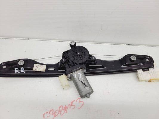 2016-2018 BMW 320I 330I 340I Right Rear Window Regulator W/ Motor Oem