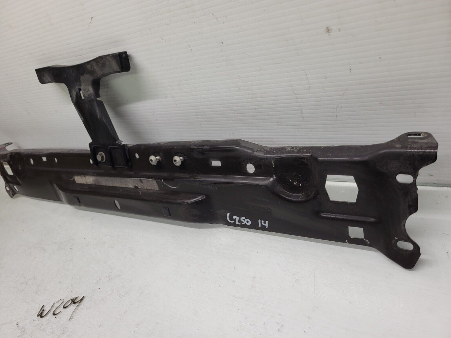 2012-2014 Mercedes C250 Front Bumper Upper Radiator Core Support Bar Oem