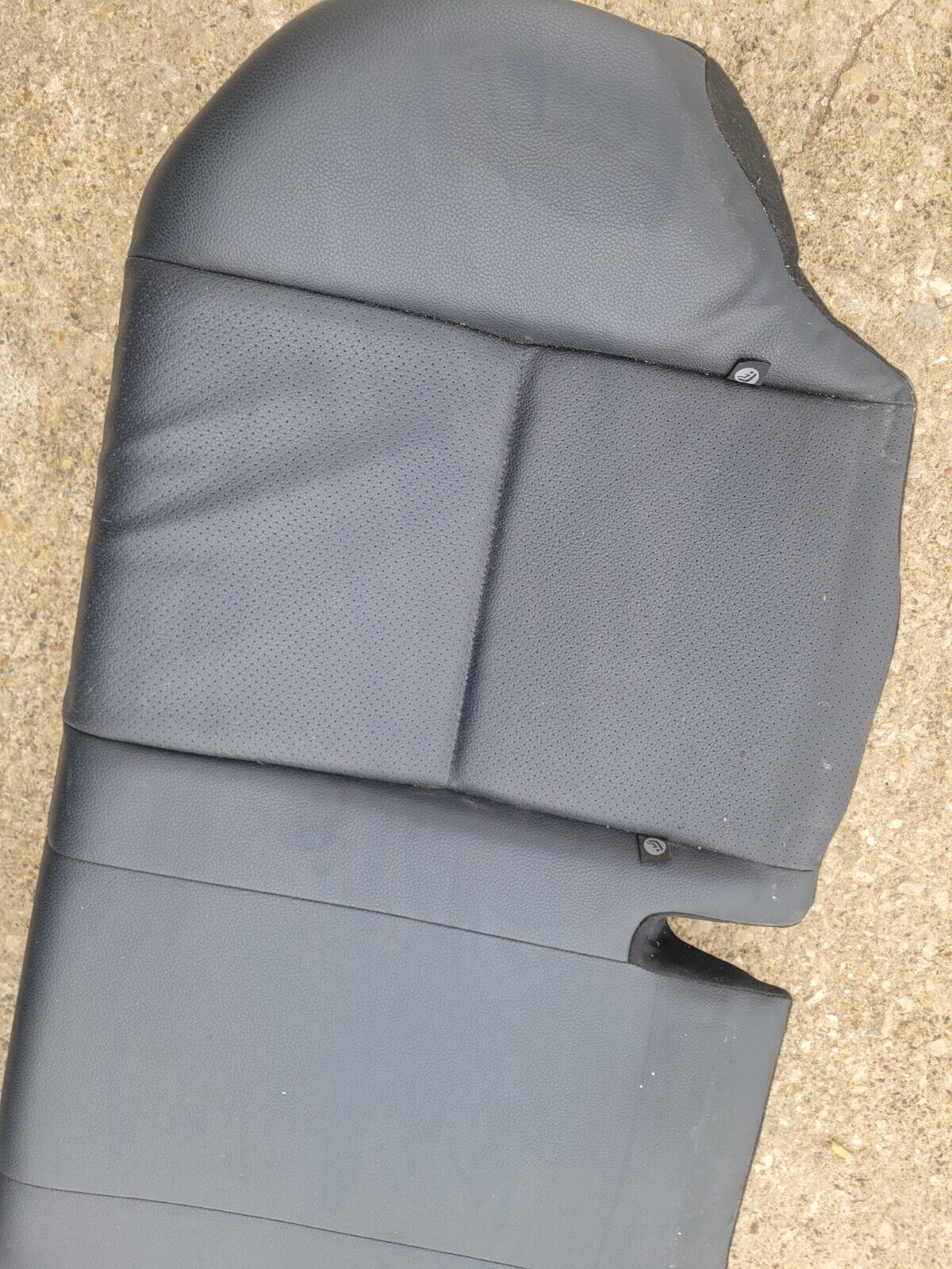 2012-2014 Mercedes C250 C350 Sedan Rear Bottom Seat Cushion Black Oem