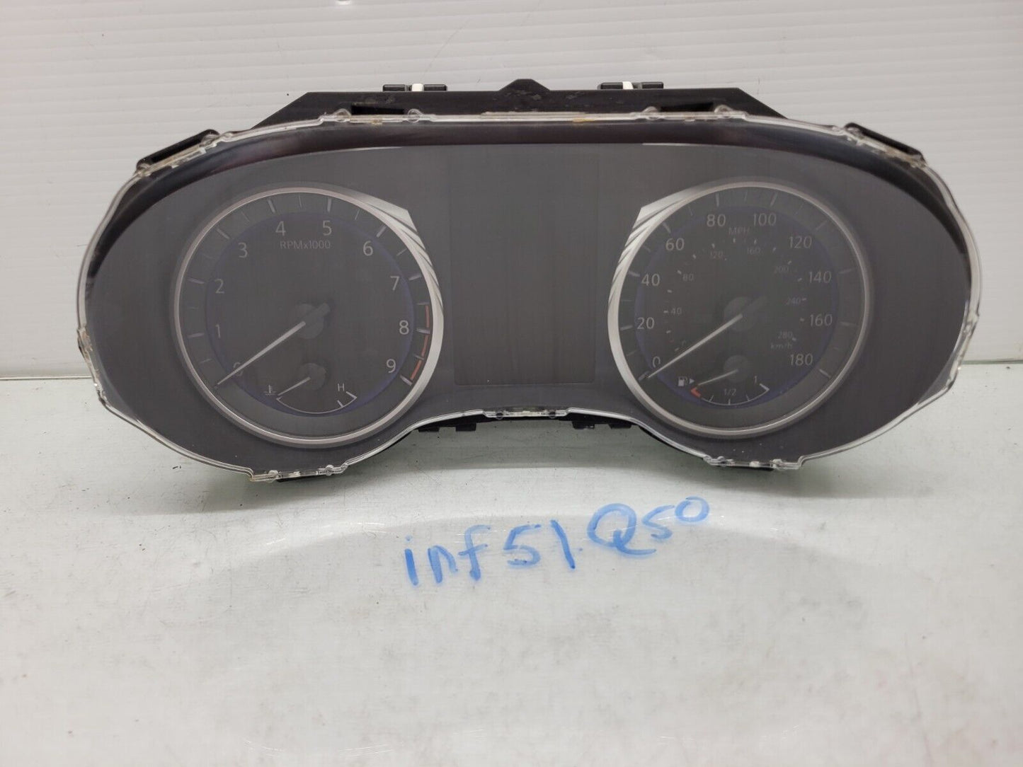 2014-2015 Infiniti Q50 INSTRUMENT CLUSTER SPEEDOMETER OEM