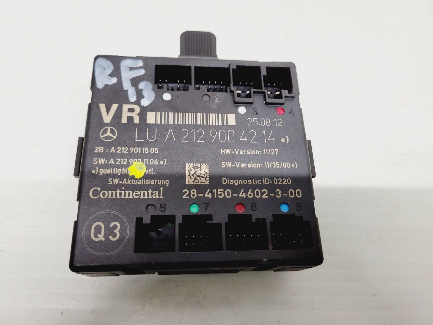 2012-2014 Mercedes C250 C350 Right Front Door Control Module OEM A2129004214