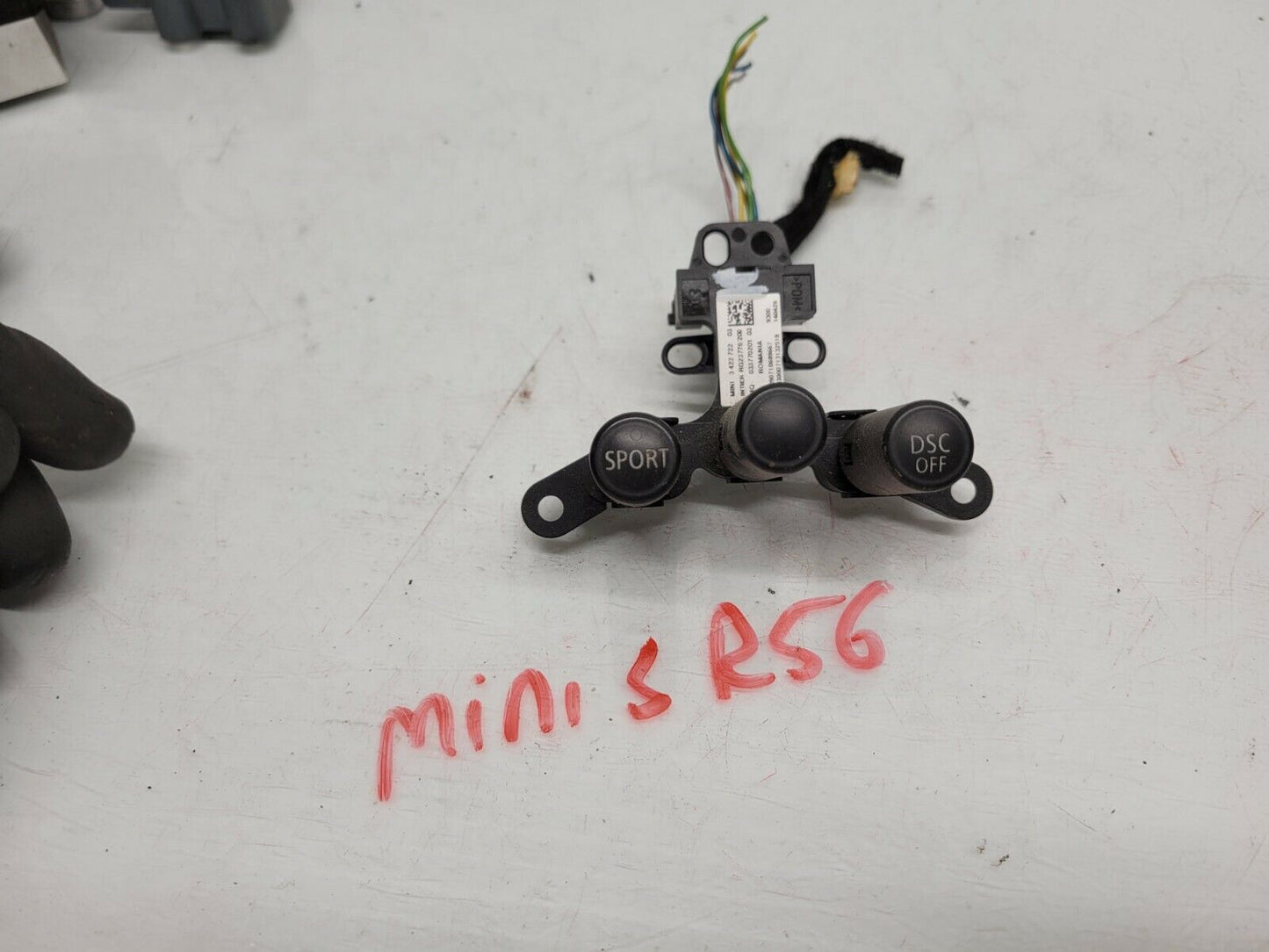 2007-2012 Mini Cooper Center Console Sport Traction Control Switch Oem