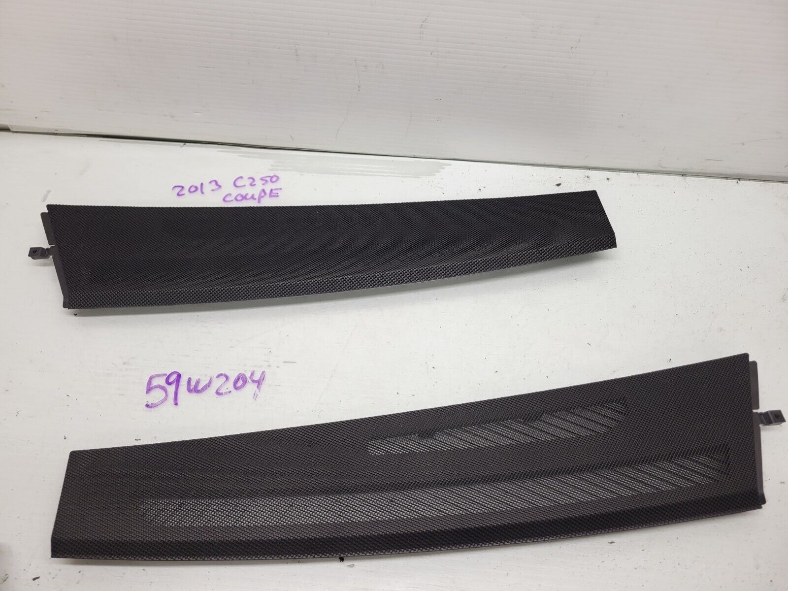 2012-2014 Mercedes C250 C350 Coupe Left & Right Air Vent Trim Cover Panel Oem