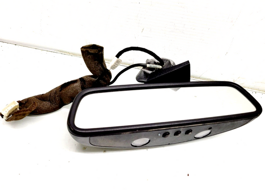 2012-2014 Mercedes C250 C350 C300 Rear View Mirror Black Garage Opener