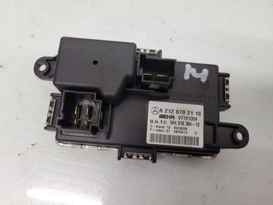 2012-2014 Mercedes C250 Ac Heater Blower Resistor Oem