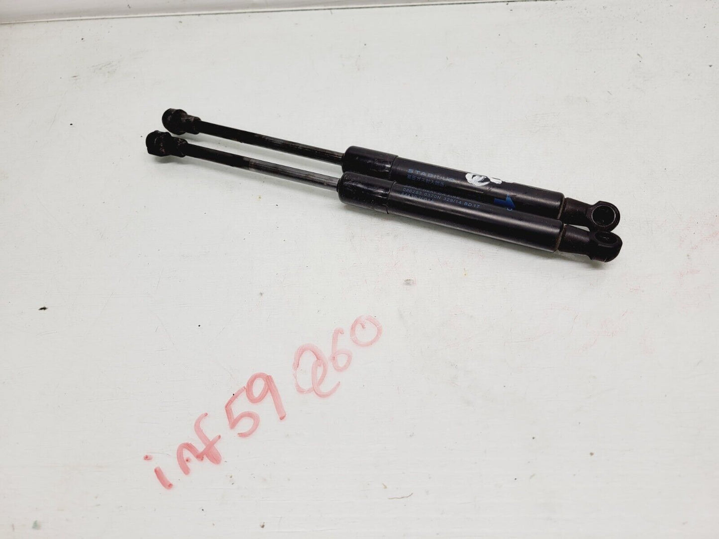 2014-2015 Infiniti Q60 Trunk Lid Lift Support Shock Strut Pair Oem 84430 Jl01A